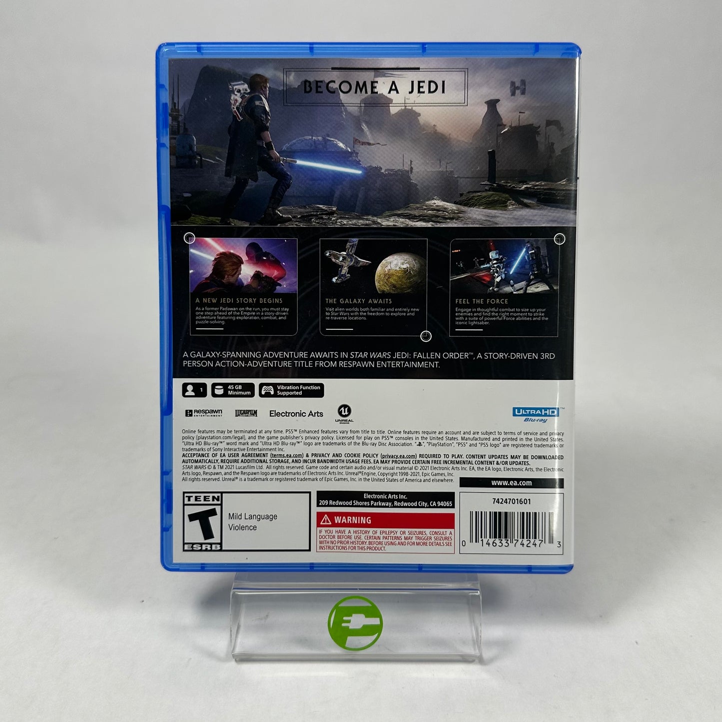 Star Wars Jedi: Fallen Order (Sony PlayStation 5 PS5, 2021)
