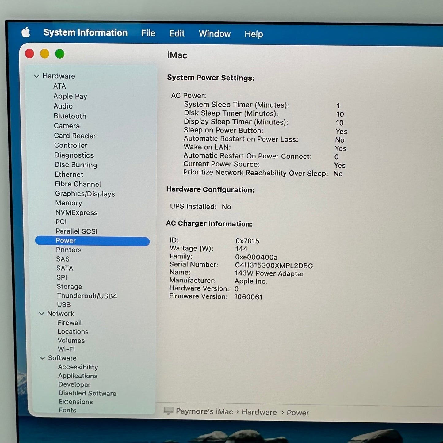 2021 Apple iMac 24" M1 8 Core 3.2GHz 8GB RAM 256GB SSD Silver A2438