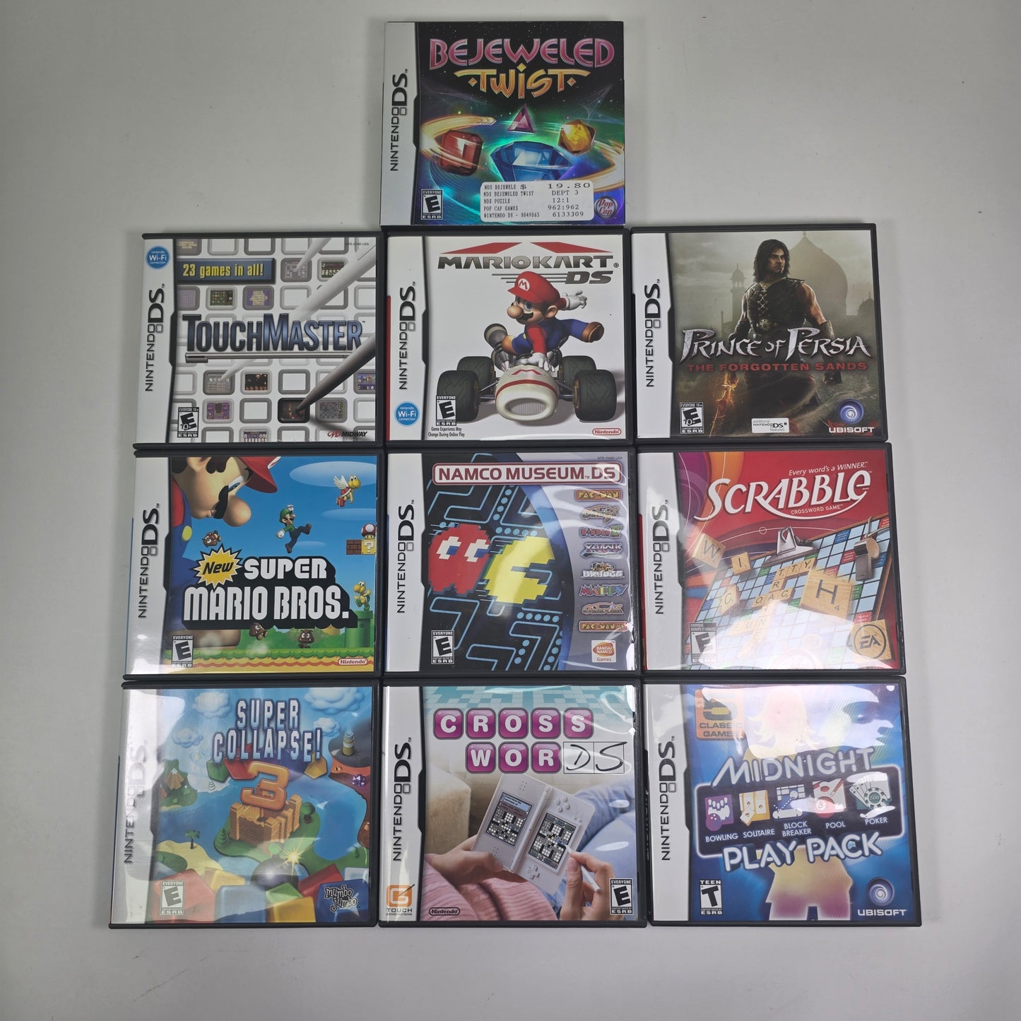 Lot of 10 Nintendo DS Games