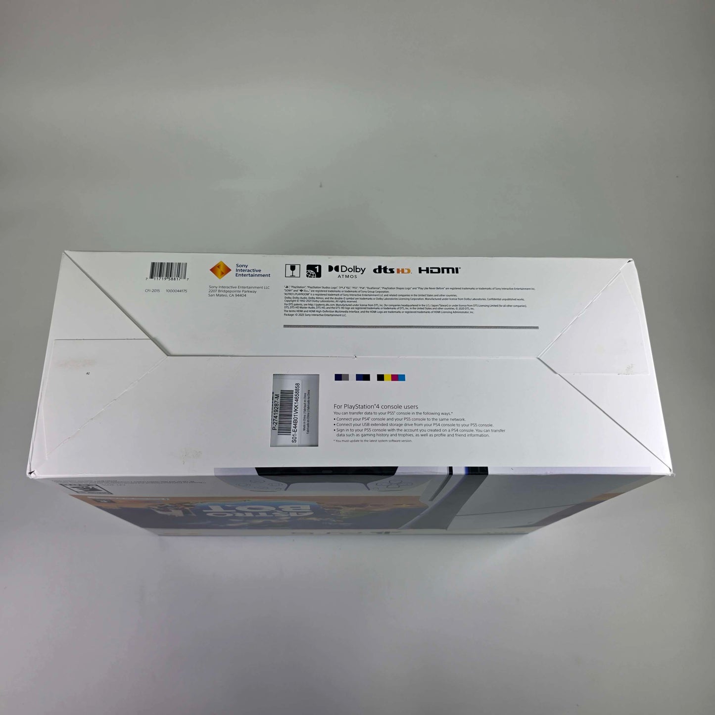 New Sony PlayStation 5 Disc Edition PS5 1TB White Console Gaming System CFI-2015
