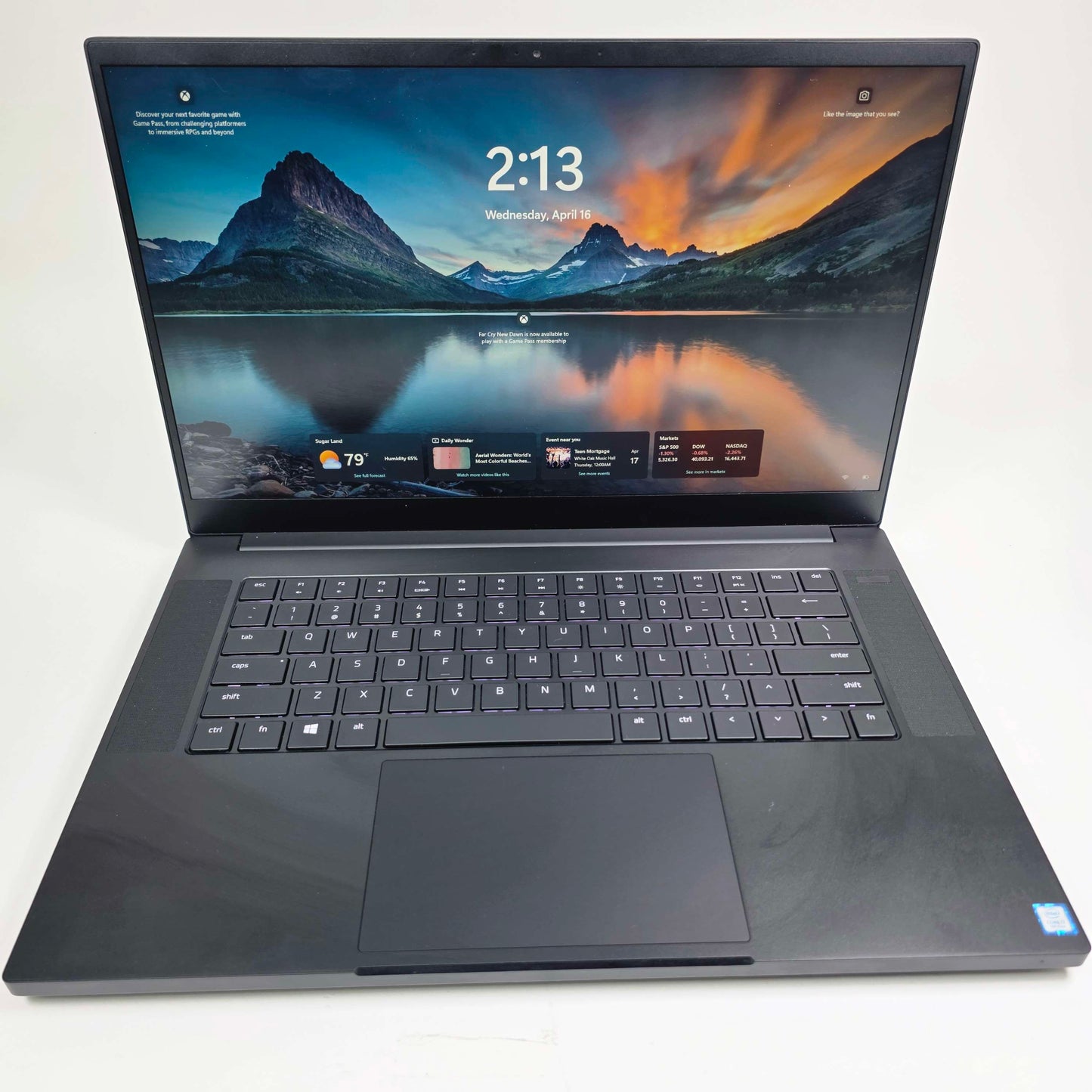 Razer BLADE 15" i7-9750H 4.5GHz 16GB RAM 256GB SSD GeForce GTX 1660 Ti