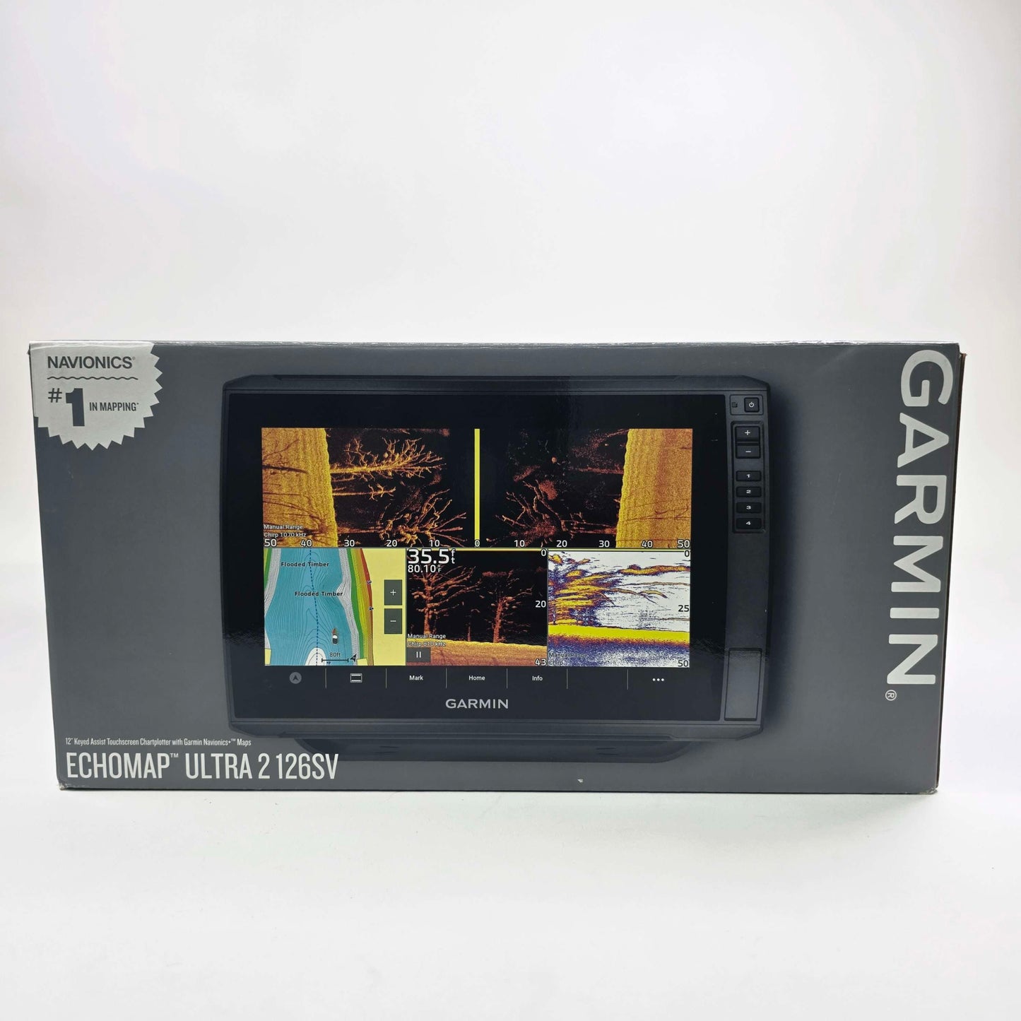 Echomap Ultra 2 126sv TouchScreen ChartPlotter
