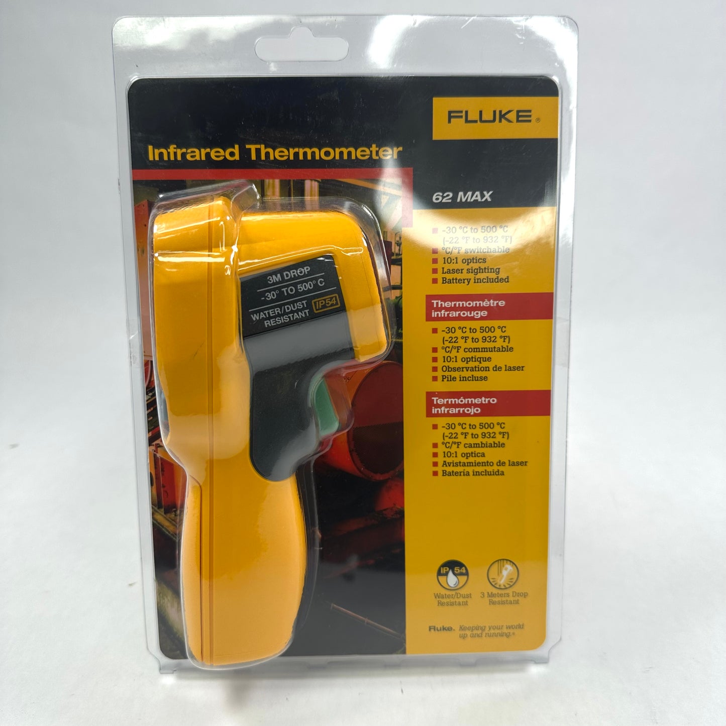 New Fluke 62 Max Infrared Thermometer