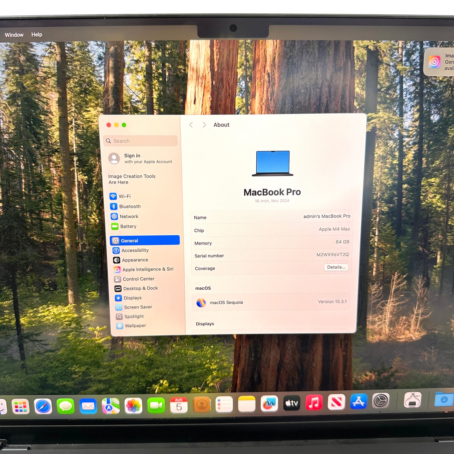 2024 Apple MacBook Pro 16" M4 Max 1TB