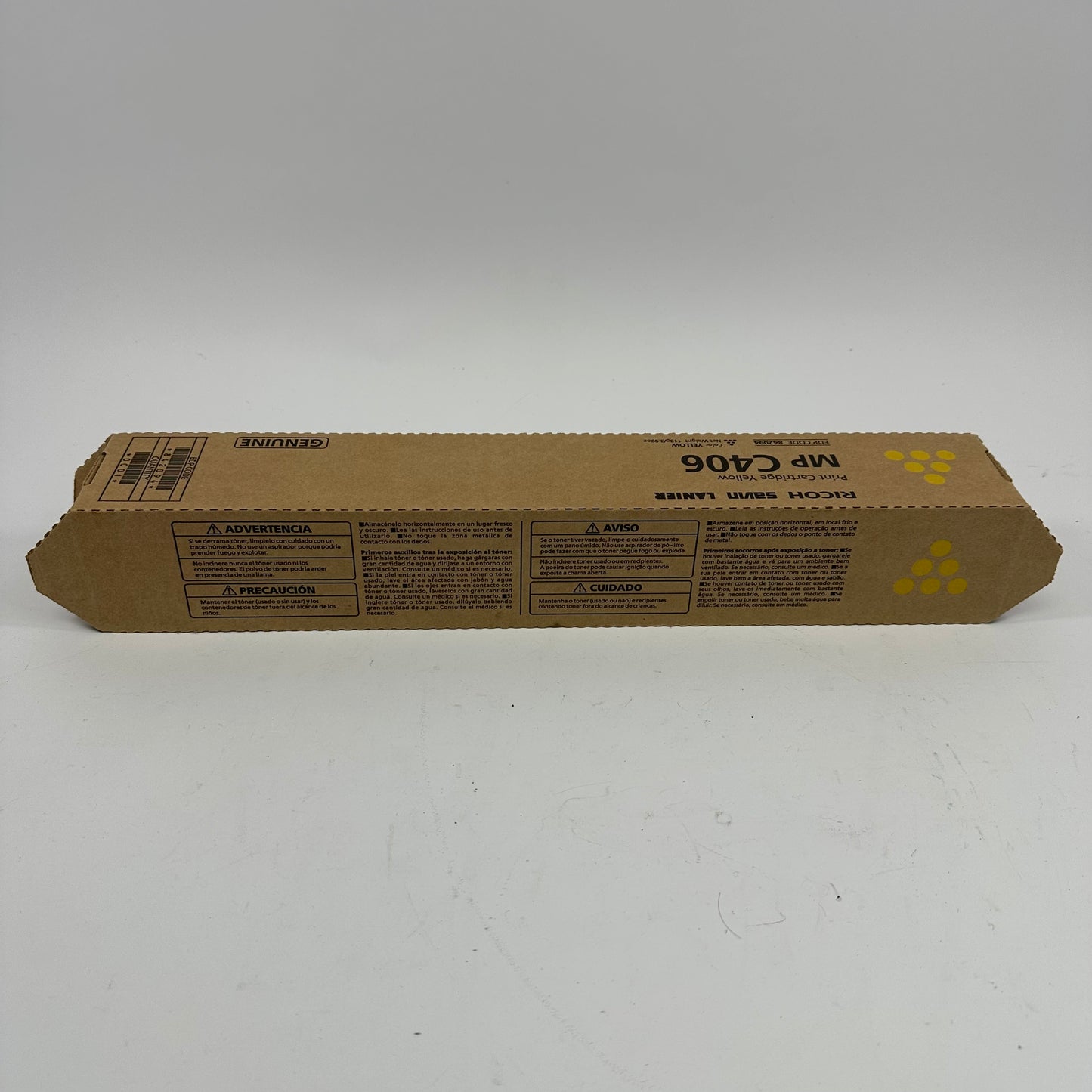 New Ricoh MP C406 842094 Yellow Print Cartridge