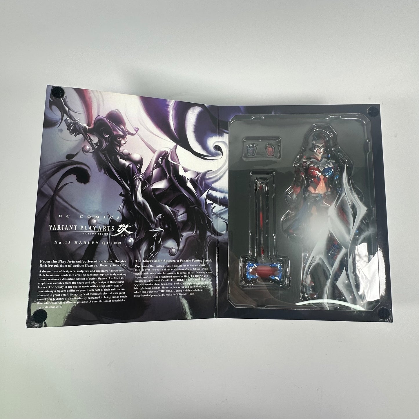 New Square Enix Variant Play Arts Kai No. 13 Harley Quinn Action Figure PAK-223