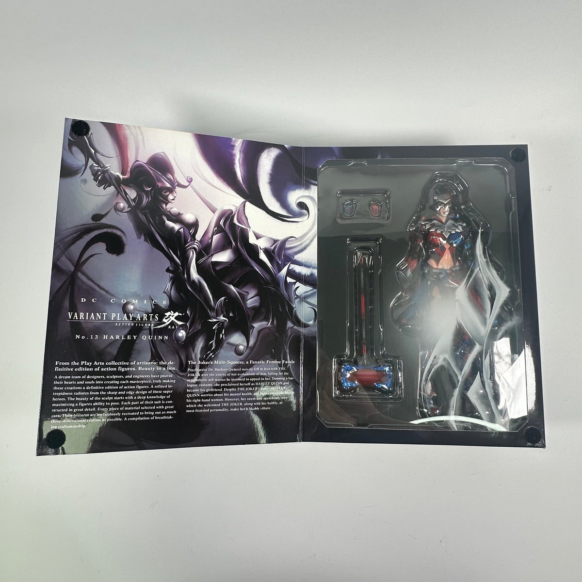 New Square Enix Variant Play Arts Kai No. 13 Harley Quinn Action Figure PAK-223