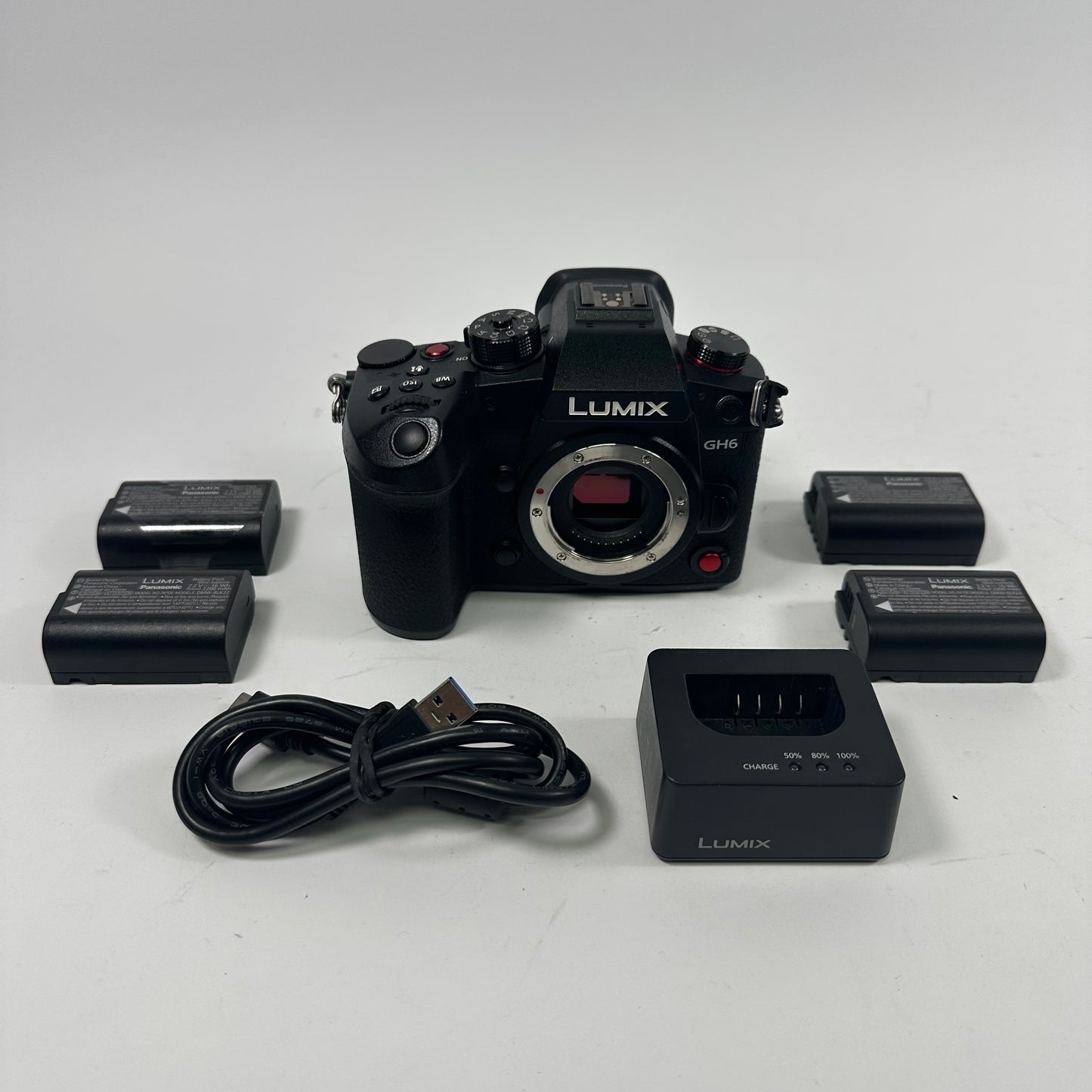 Panasonic Lumix DC-GH6 DC-GH6BODY 25.2MP MFT 4/3 Mount Mirrorless Camera
