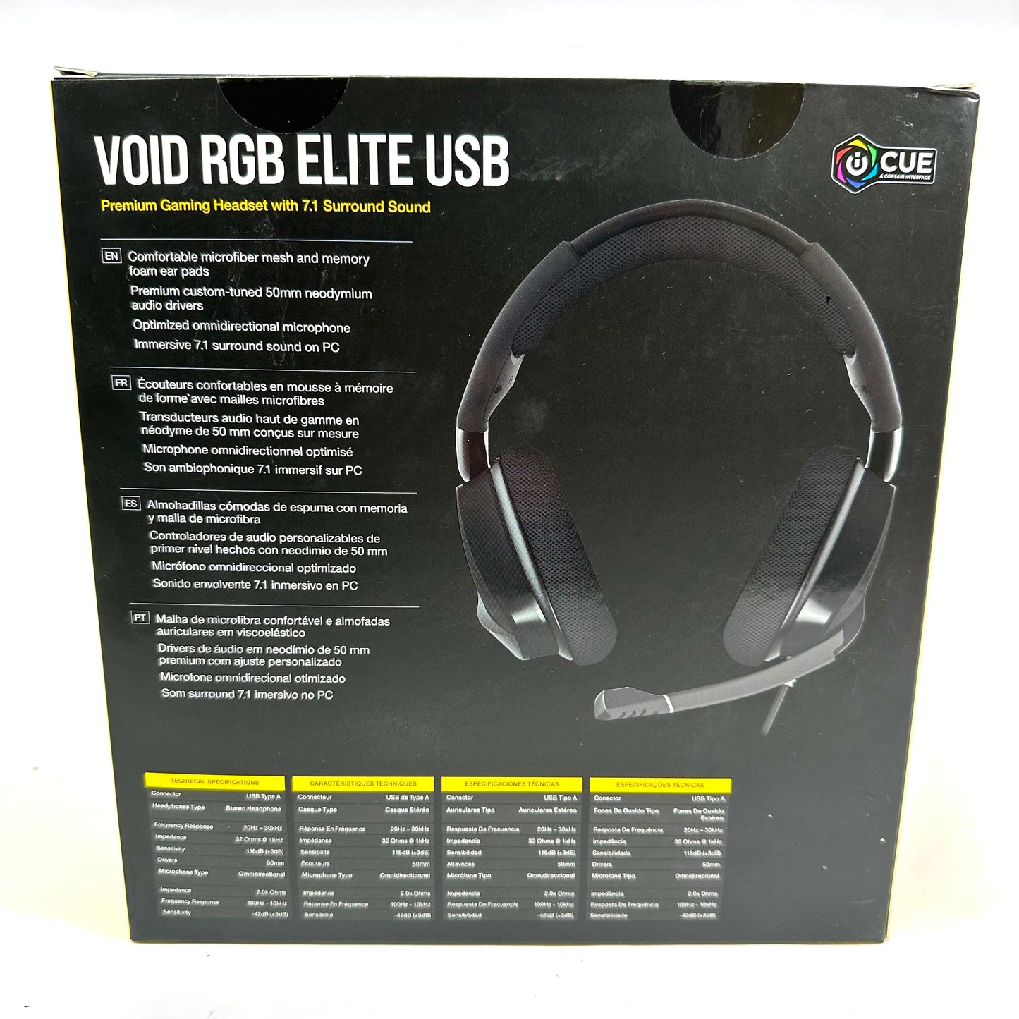 Open Box Corsair HS65 Surround Gaming Headset