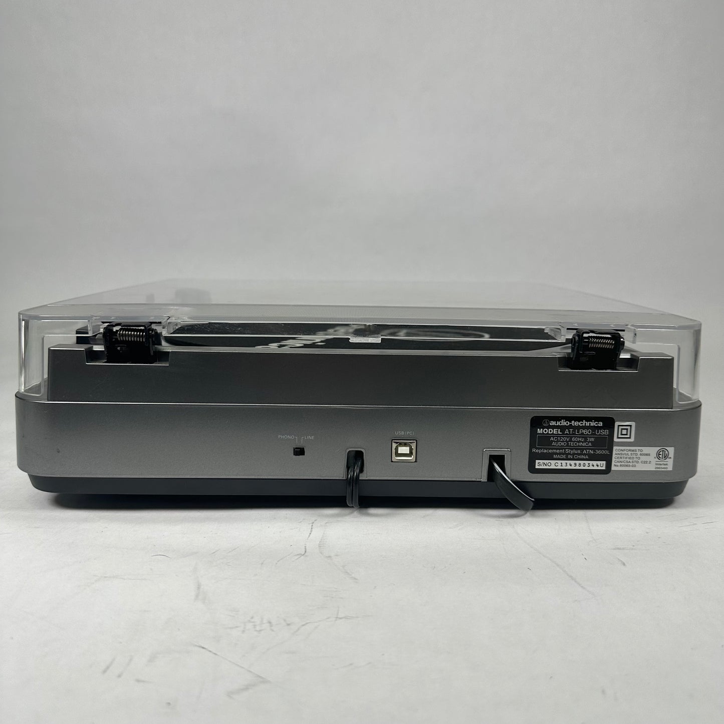 Audio-technica AT-LP60 Stereo Turntable AT-LP60-USB