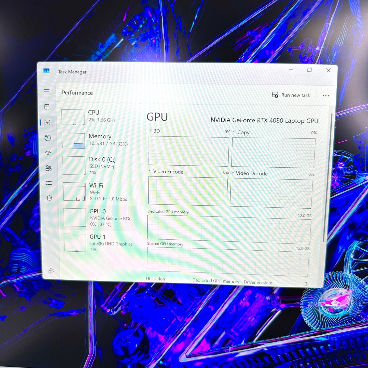 Acer Predator Helios 18 i9 32GB RAM 1TB SSD GeForce RTX 4080