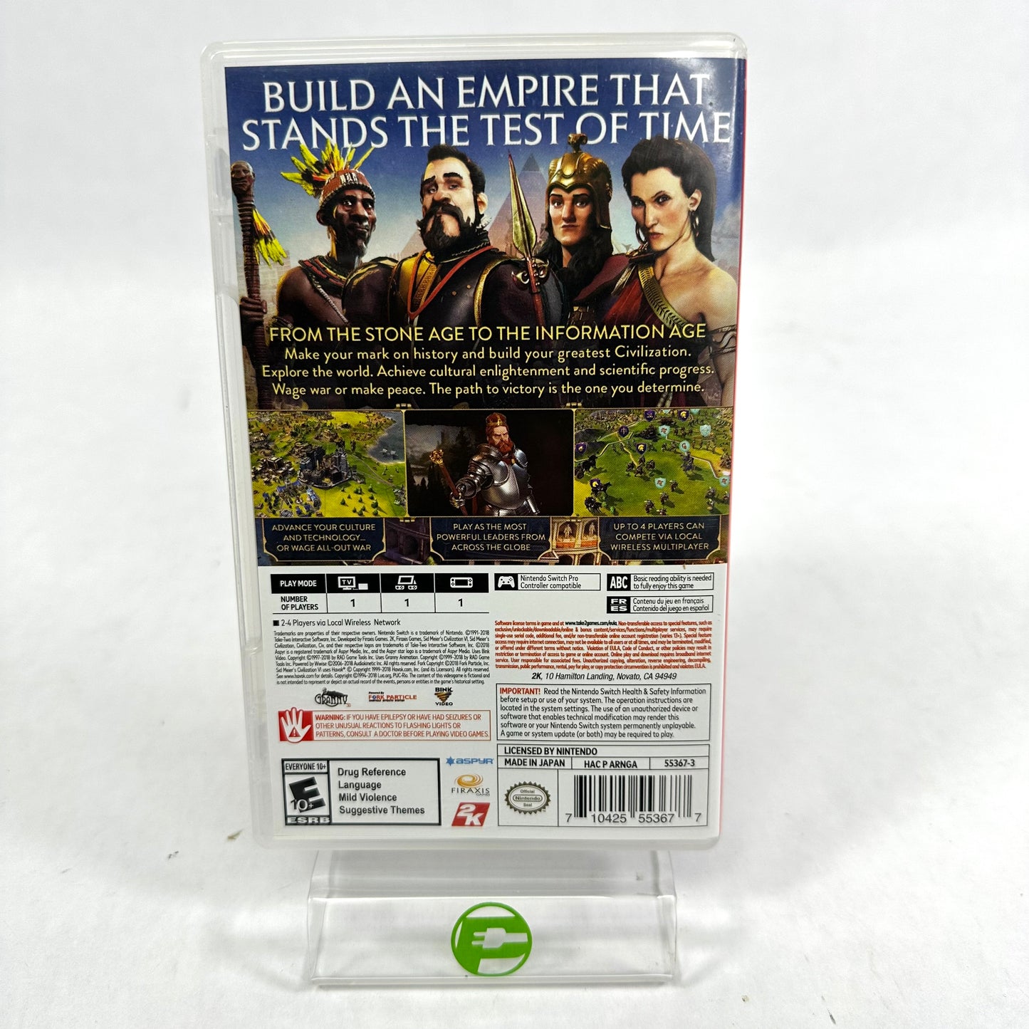 Civilization VI (Nintendo Switch, 2018)