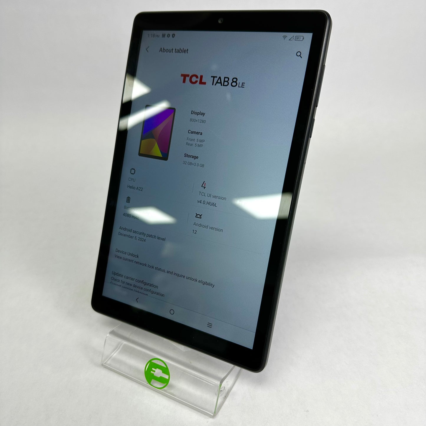 WiFi Only TCL Tab 8 LE 32GB