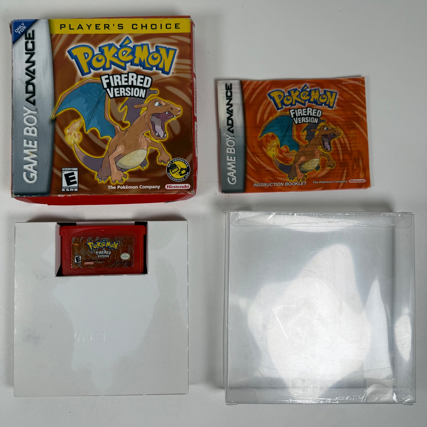 Pokemon FireRed Nintendo Game Boy Advance GBA Authentic Original Rare