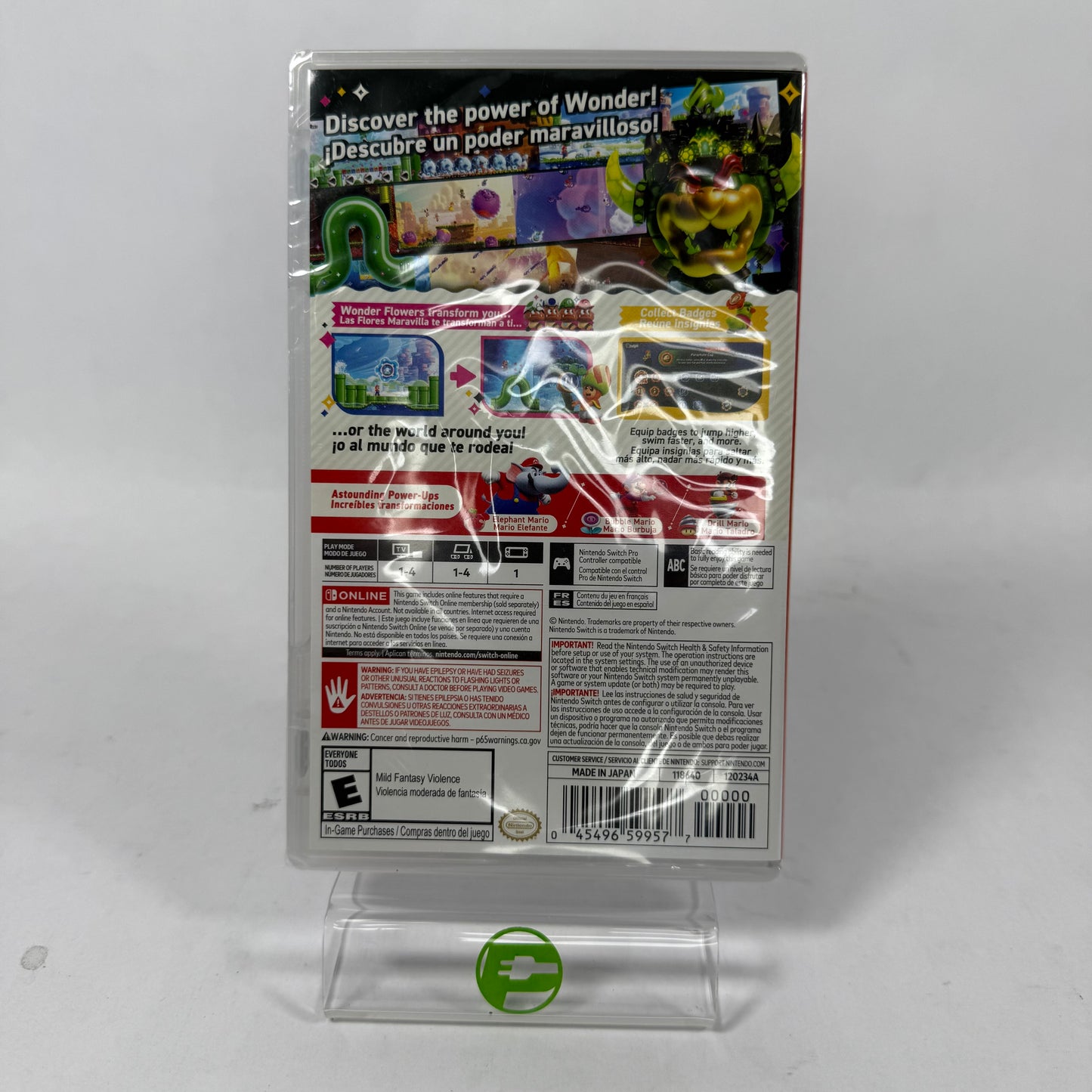 Super Mario Bros. Wonder (Nintendo Switch, 2023)