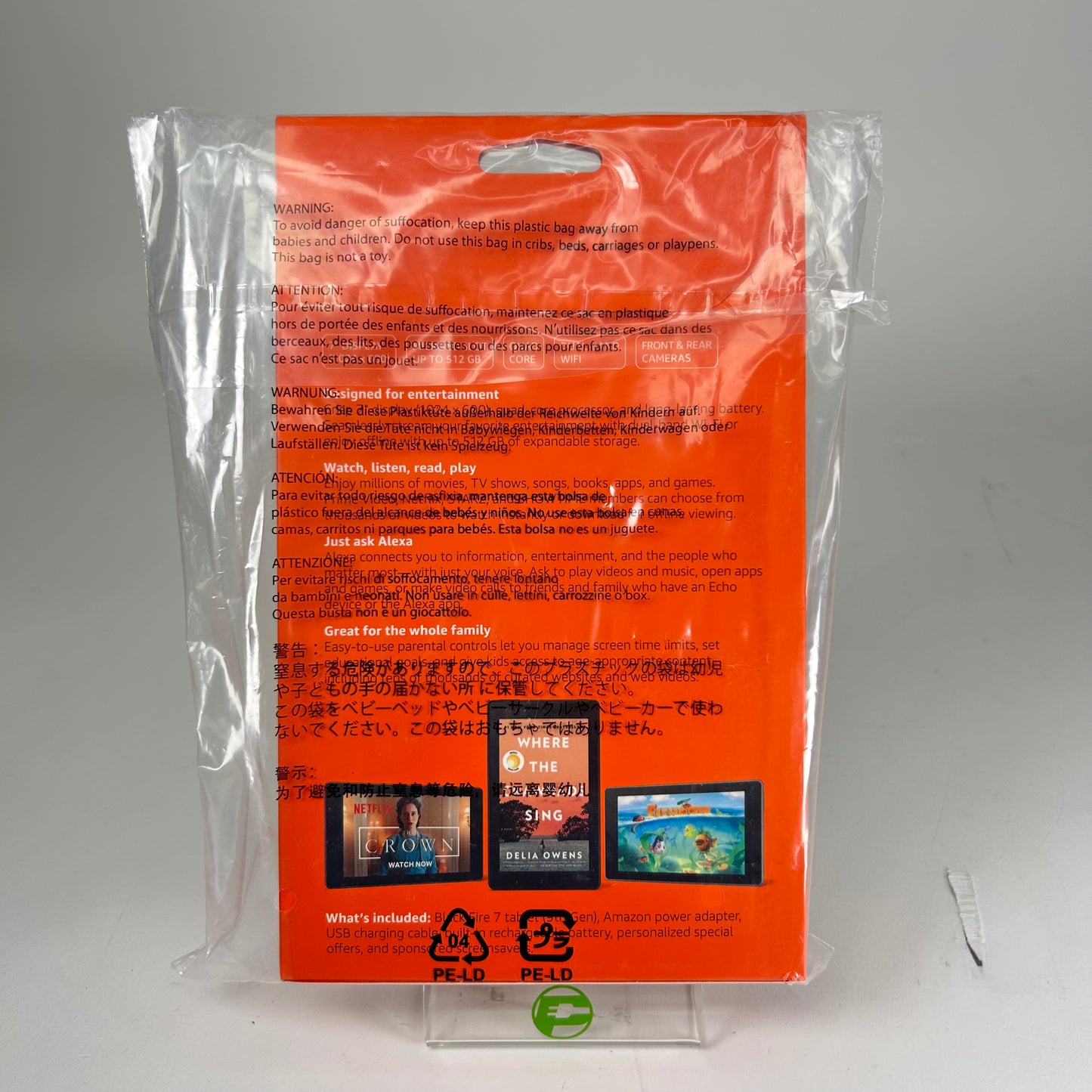 New WiFi Only Amazon Kindle Fire 7 16GB Black M8S26G