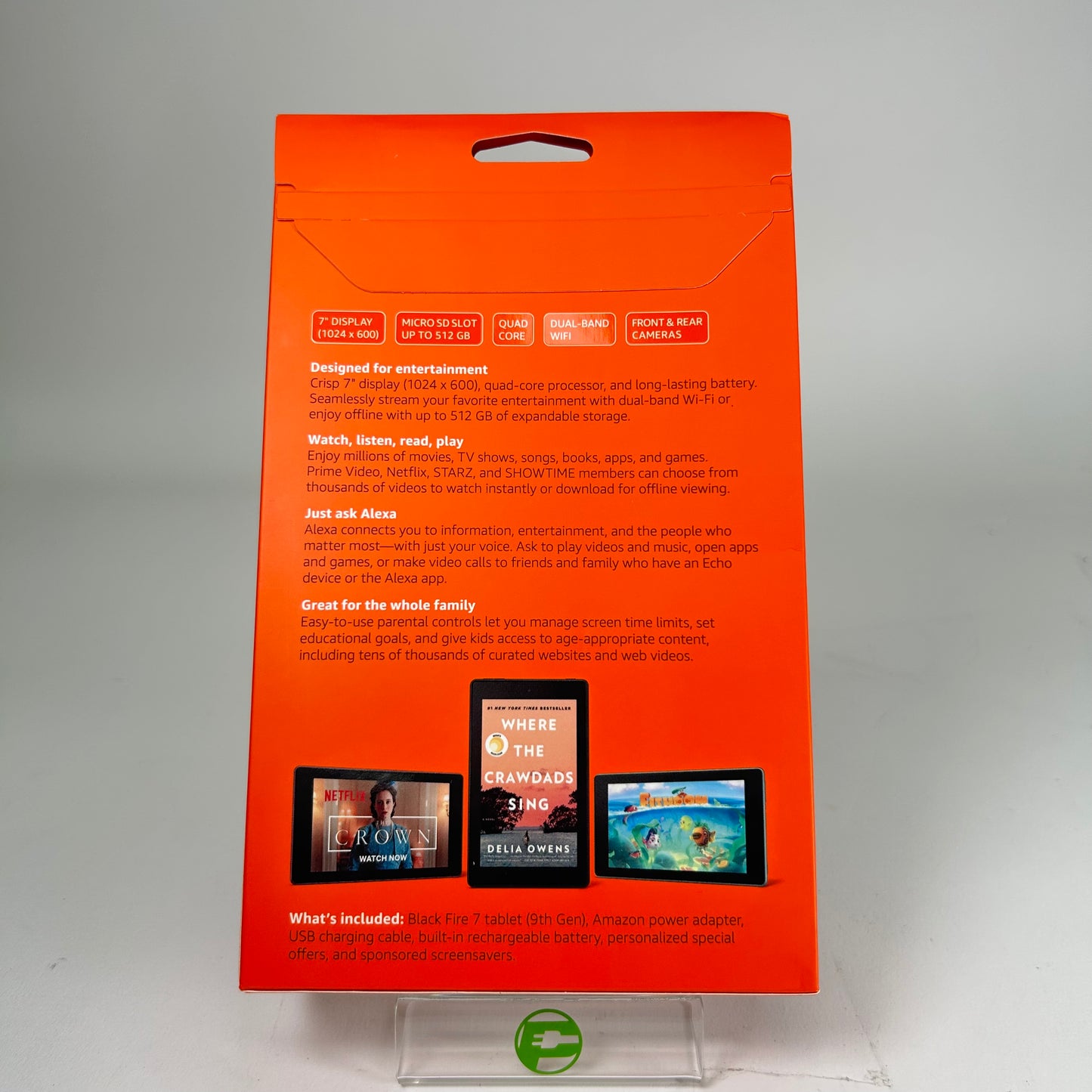 New WiFi Only Amazon Kindle Fire 7 16GB Black M8S26G