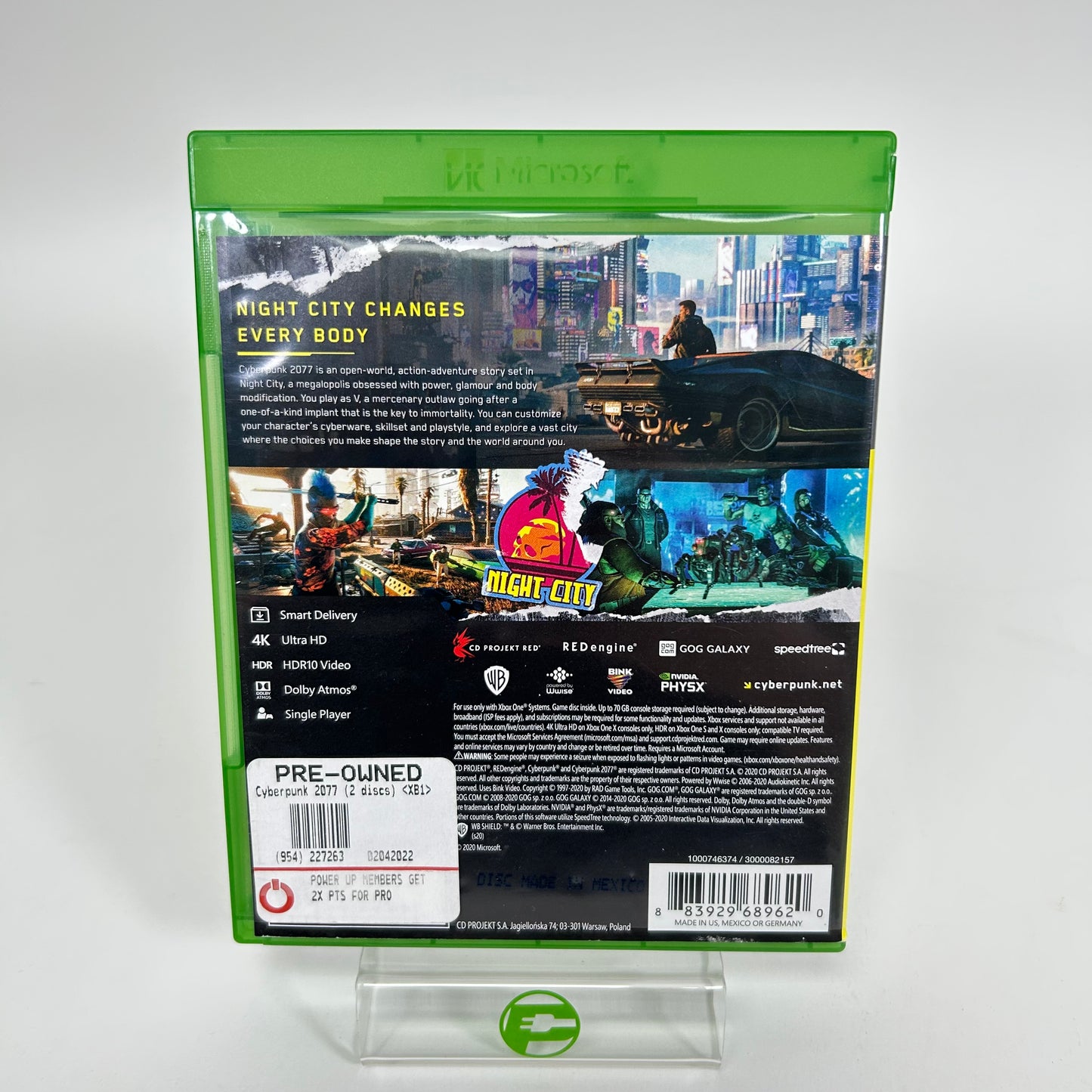 Cyberpunk 2077 (Microsoft Xbox One, 2020)