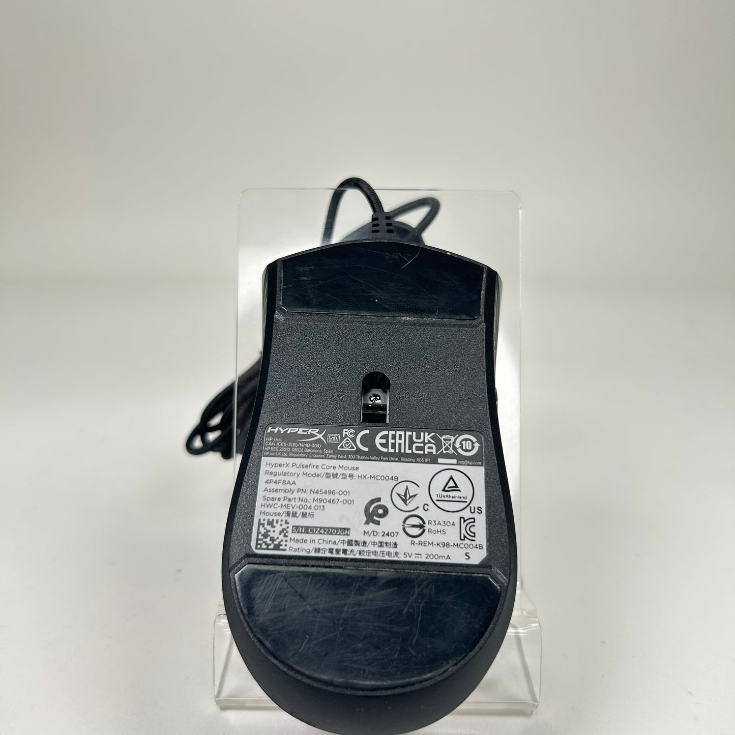 HyperX Pulsefire Core Mouse, HyperX Alloy Origins 65 Keyboard