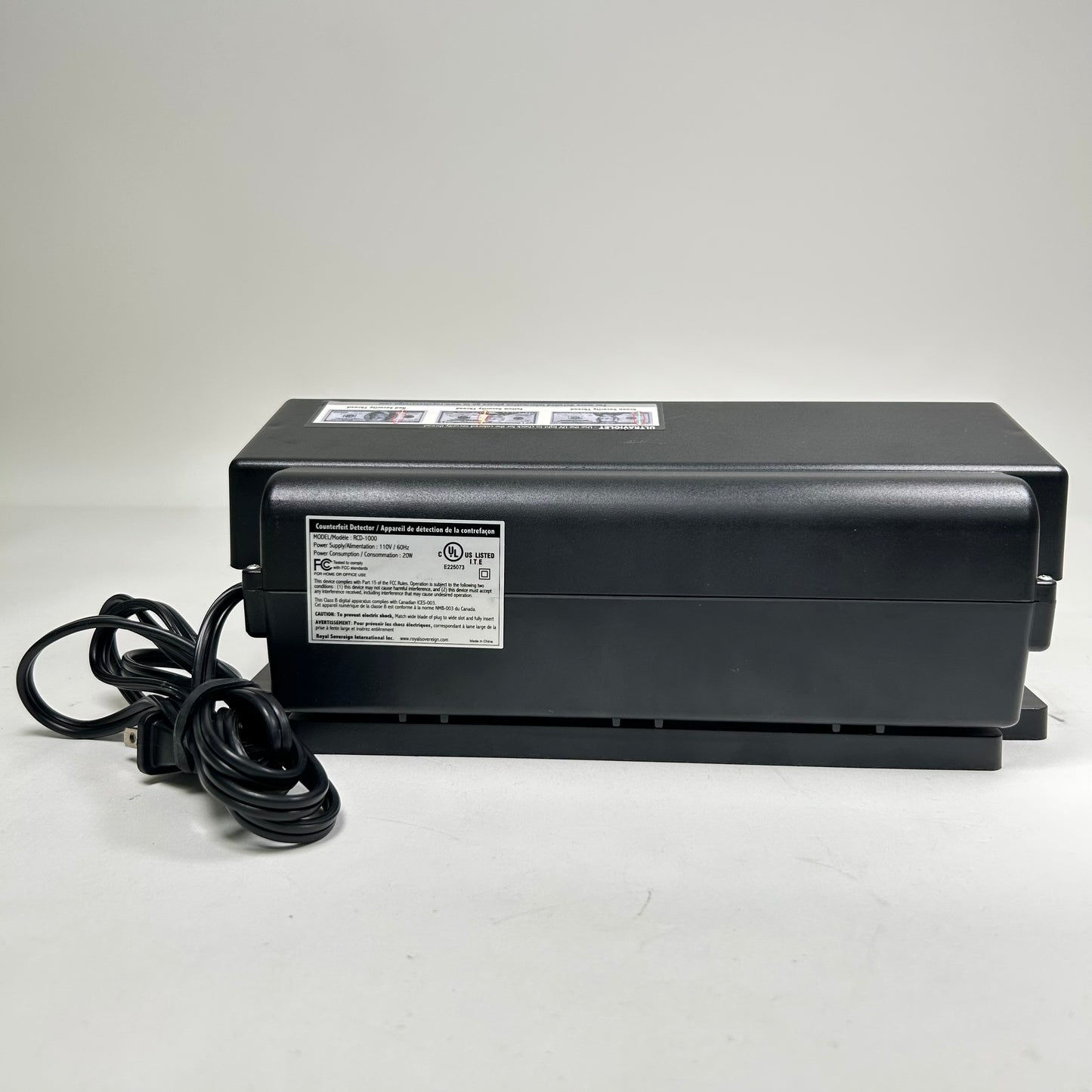 Royal Sovereign Counterfeit Detector RCD-1000