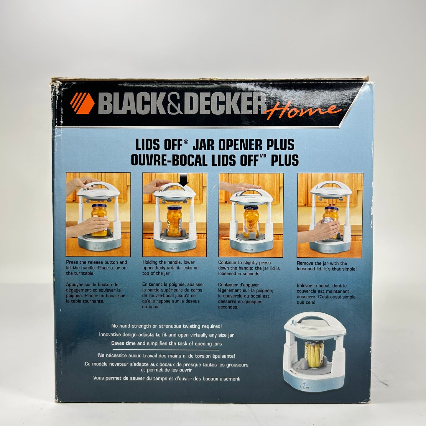 Black & Decker Lids off Jar Opener JW250