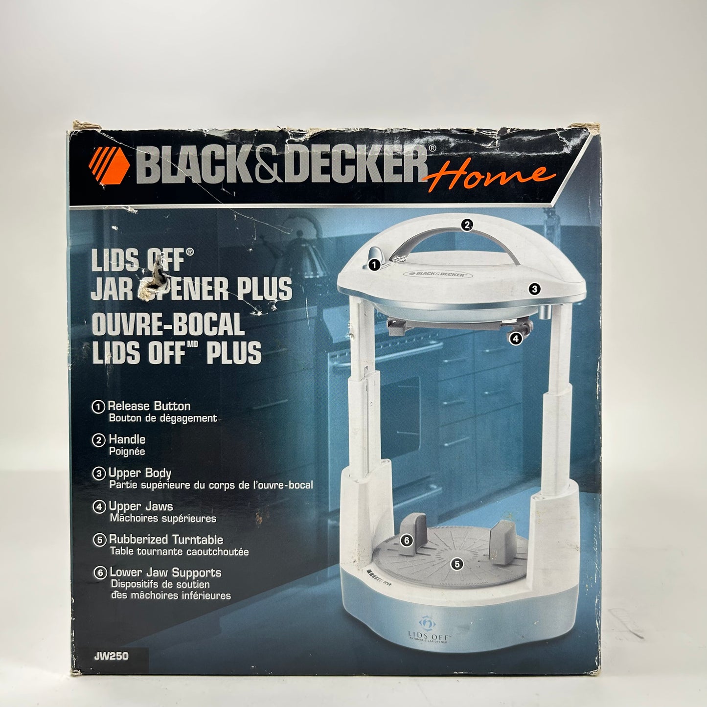 Black & Decker Lids off Jar Opener JW250