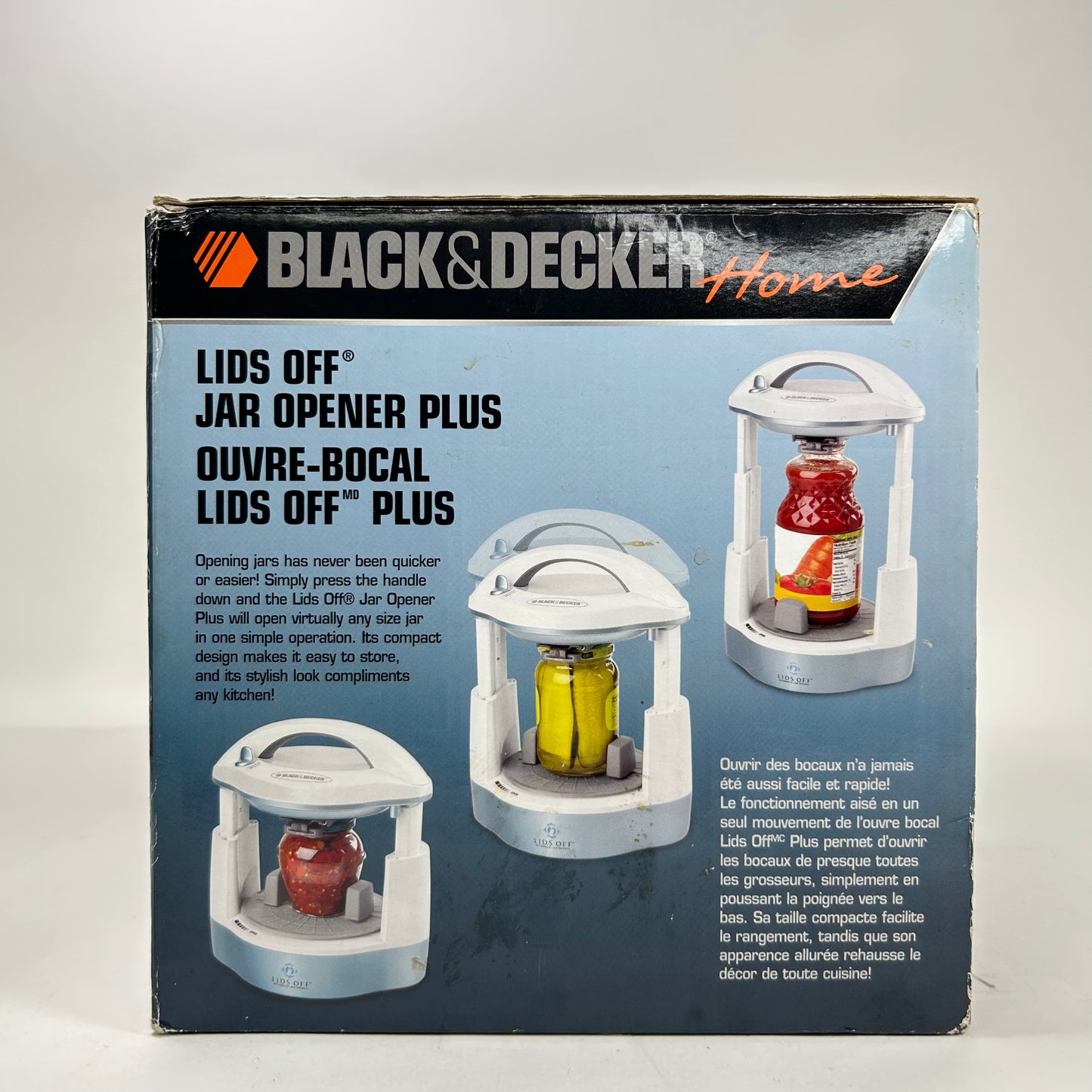 Black & Decker Lids off Jar Opener JW250
