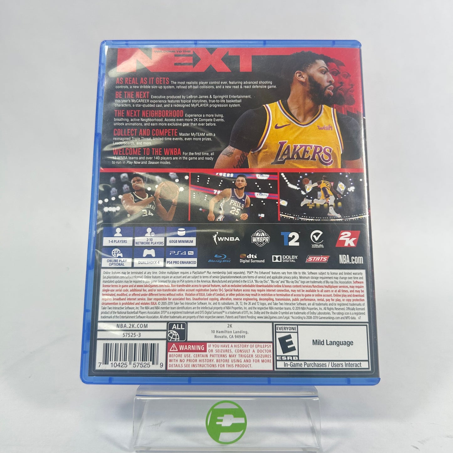 NBA 2K20 (Sony PlayStation 4 PS4, 2019)