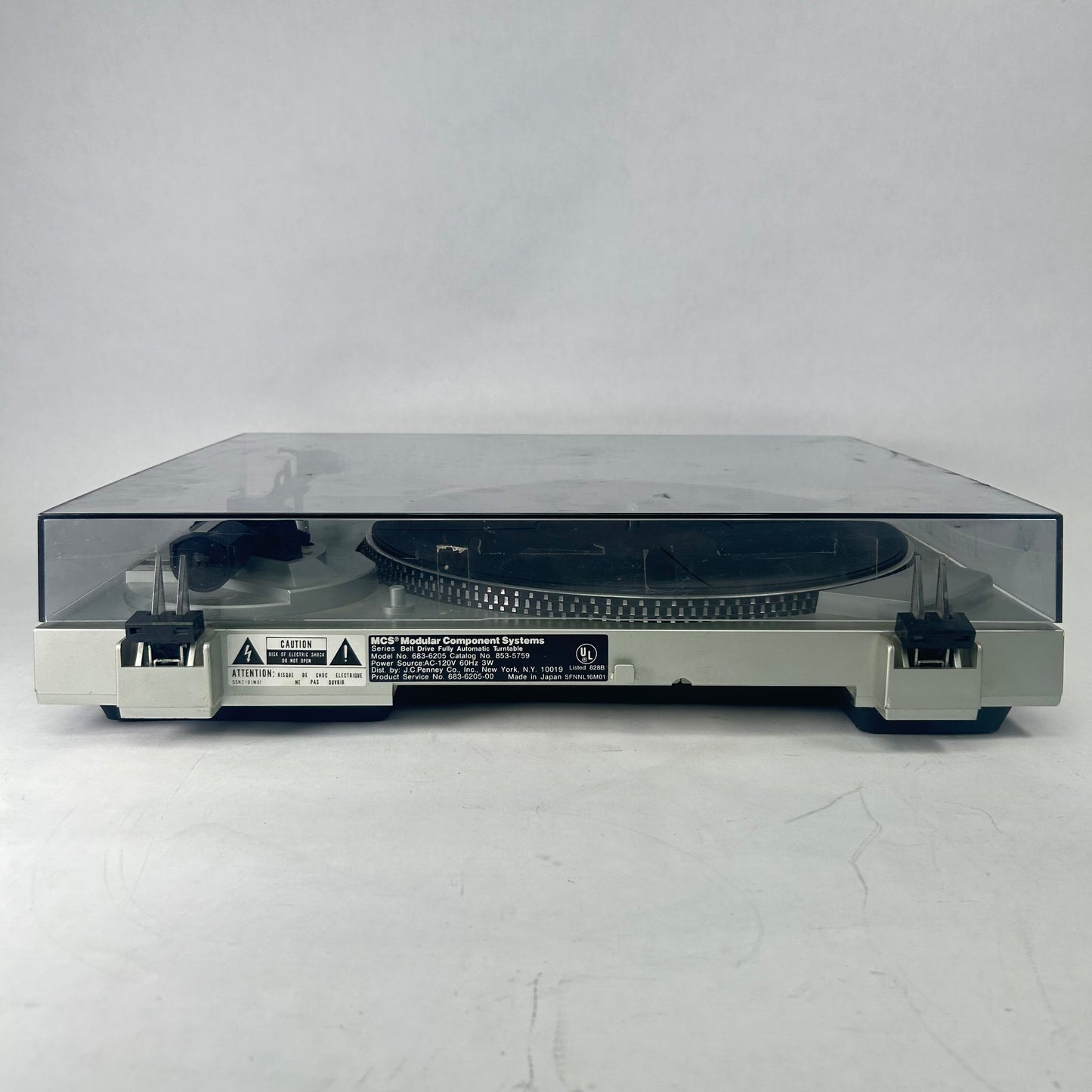 Modular Component Systems Turntable Record Turntable 683-6205 READ