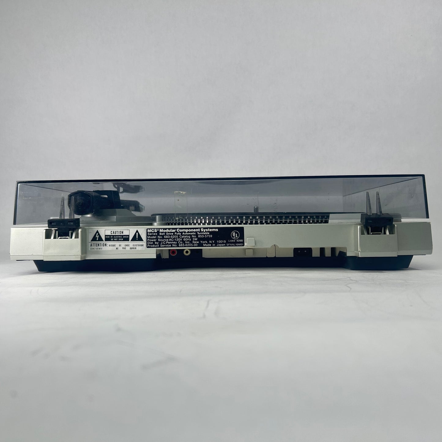 Modular Component Systems Turntable Record Turntable 683-6205 READ