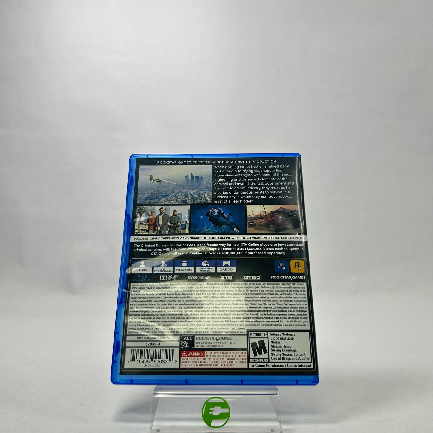 Grand Theft Auto V (Sony PlayStation 4 PS4, 2014)