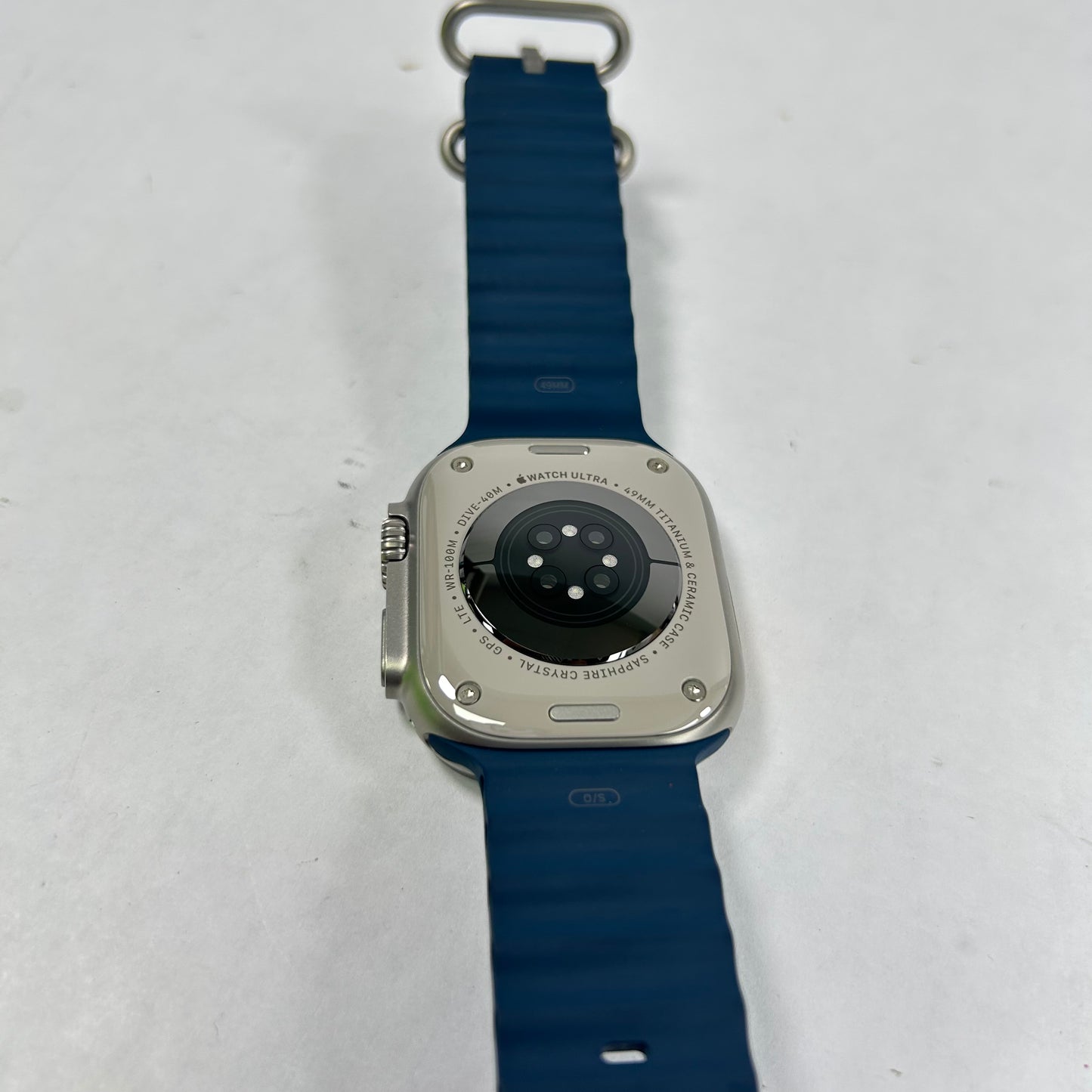 Unlocked Apple Watch Ultra 2 49MM BLUE Titanium Blue Ocean Band MREG3LL/A