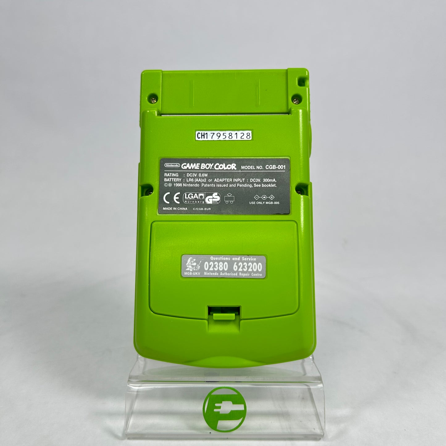Nintendo Game Boy Color CGB-001 Kiwi CIB FIRST RUN