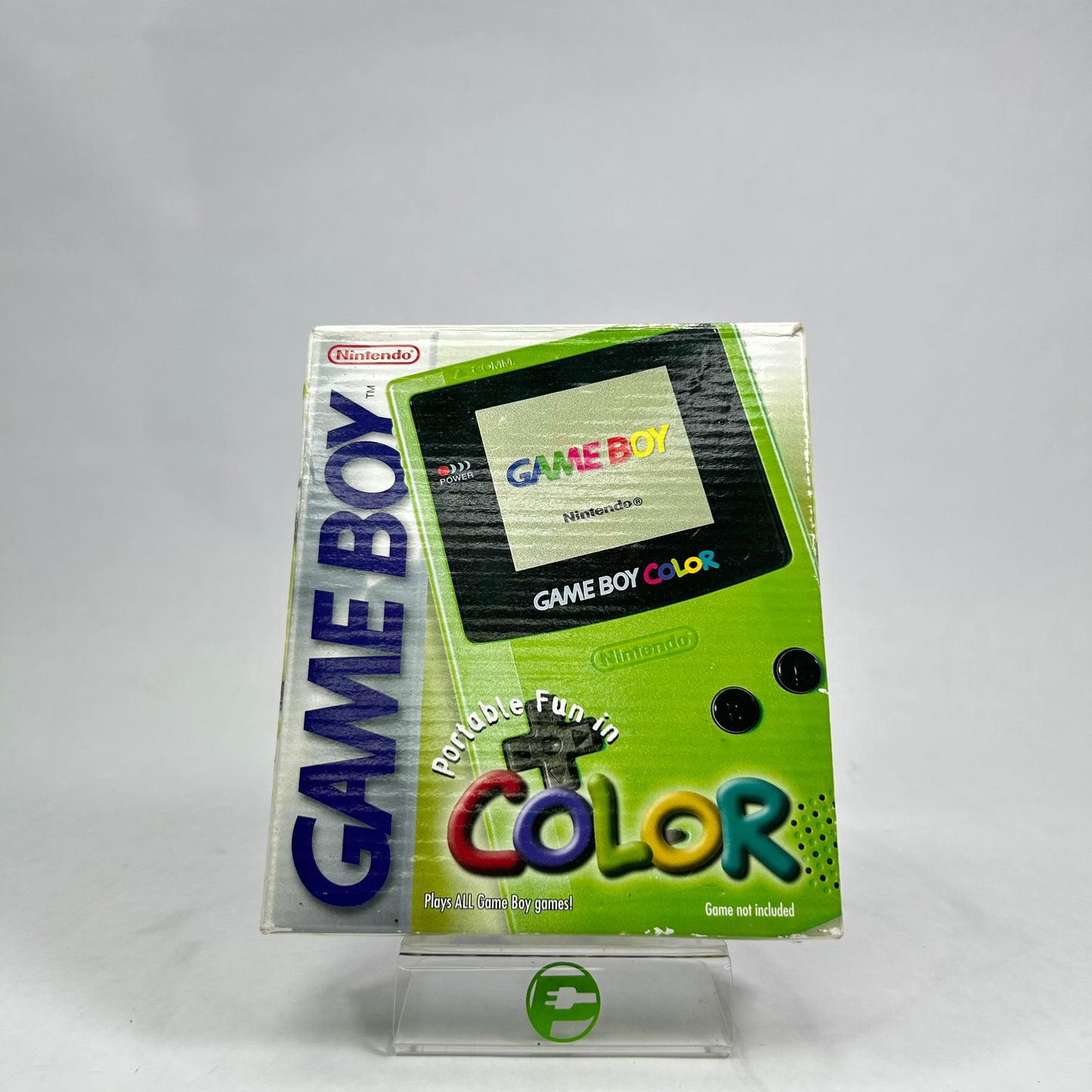 Nintendo Game Boy Color CGB-001 Kiwi CIB FIRST RUN