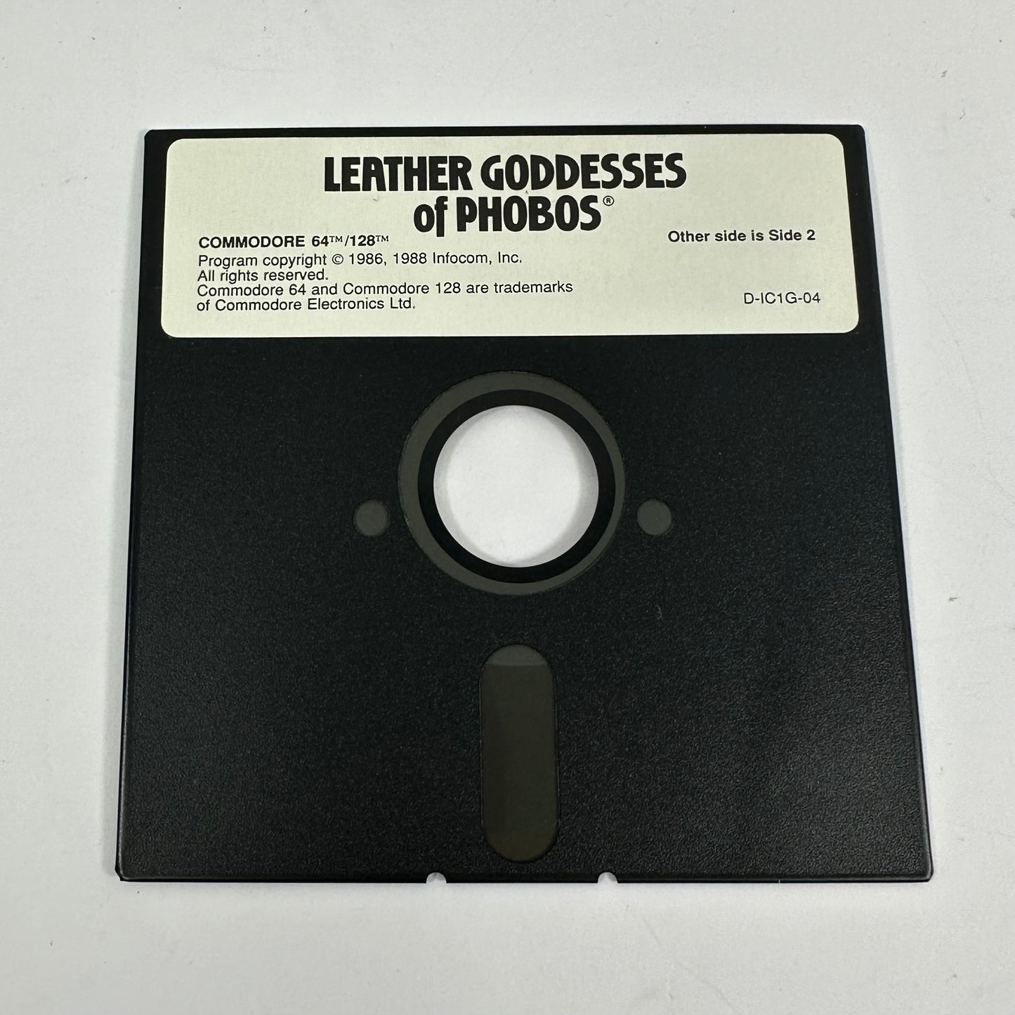 Leather Goddesses of Phobos (Commodore 64, 1986)