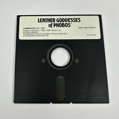 Leather Goddesses of Phobos (Commodore 64, 1986)