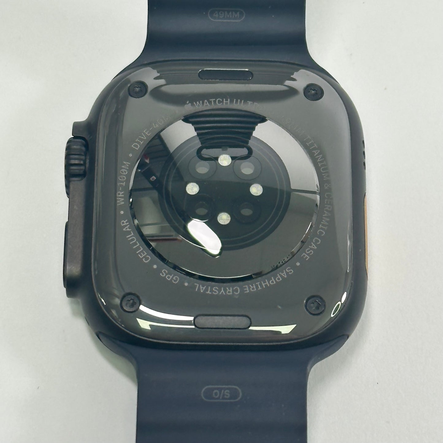 Unlocked Apple Watch Ultra 3 49MM Black Titanium Midnight Ocean Band MF0J4LW/A
