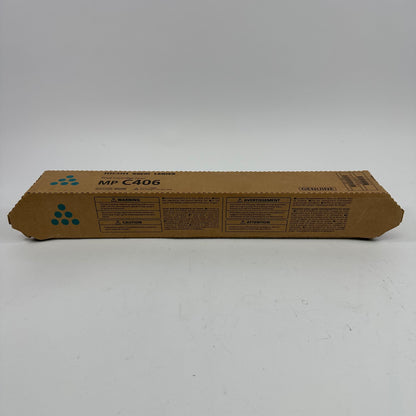 New Ricoh MP C406 842092 Cyan Print Cartridge