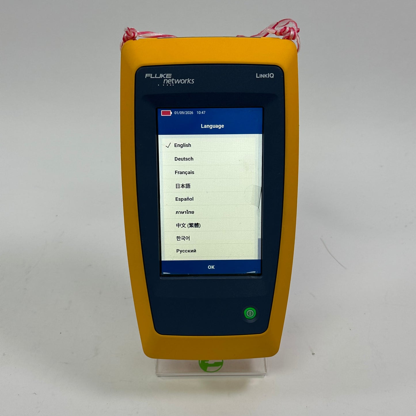 Fluke Networks LinkIQ Industrial Ethernet Cable Wi-Fi Network Kit LIQ-100-IE