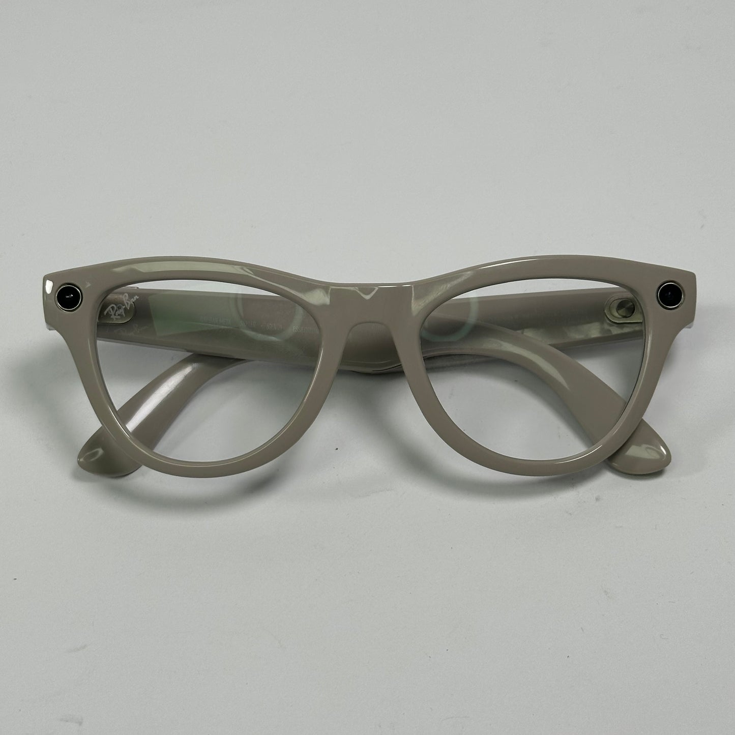 Ray-Ban Meta Skyler Gen 2 Shiny Chalky Gray RW4014 6700MF AI Smart Glasses
