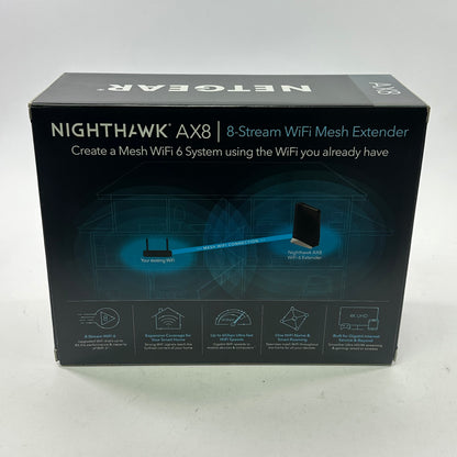 NETGEAR Nighthawk Dual Band WiFi 6 AX6000 8-Stream WiFi Mesh Extender