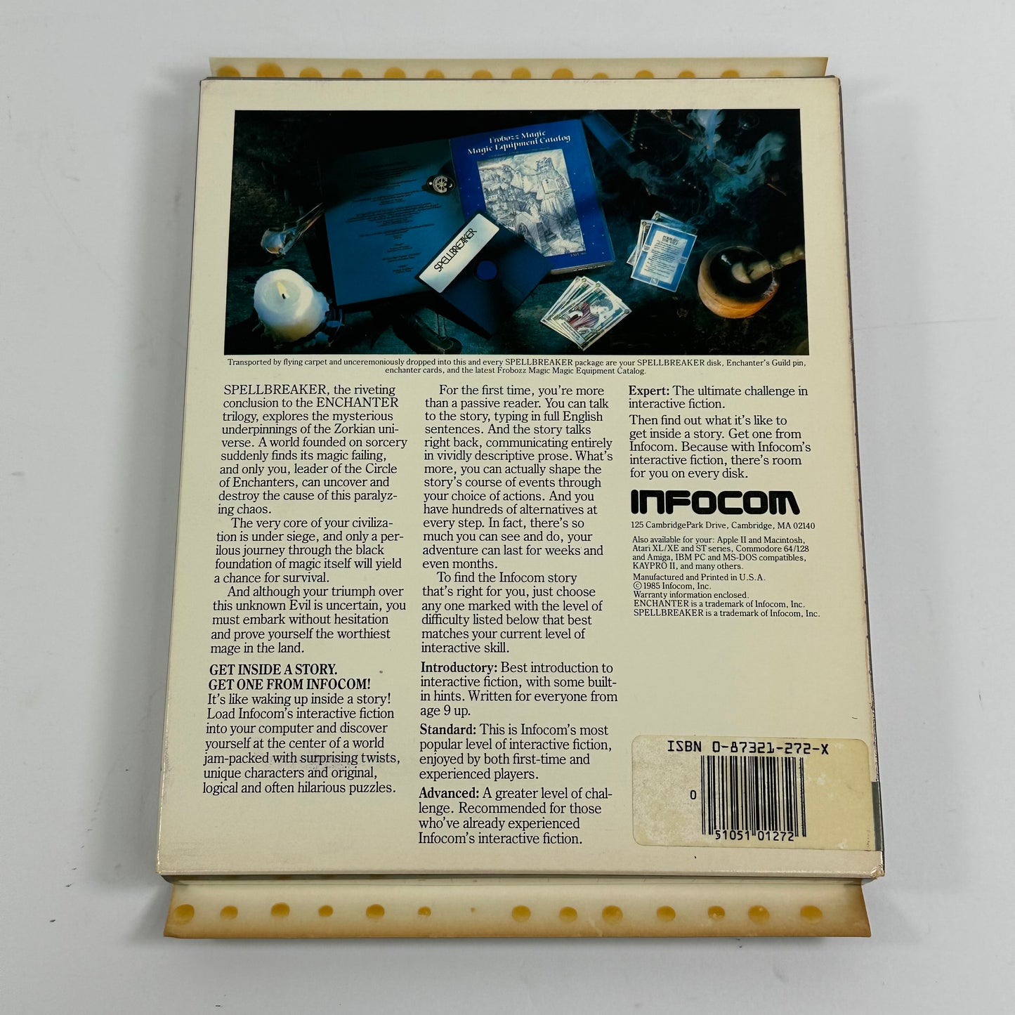 Spellbreaker (Commodore 64, 1985)