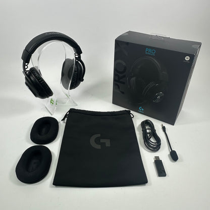 Logitech Pro X Wireless Over Ear Gaming Headset Black 981-000906