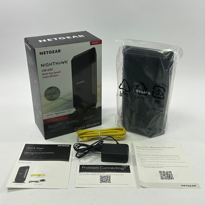 NETGEAR Nighthawk CM1200 Multi-Gig Speed Cable Modem