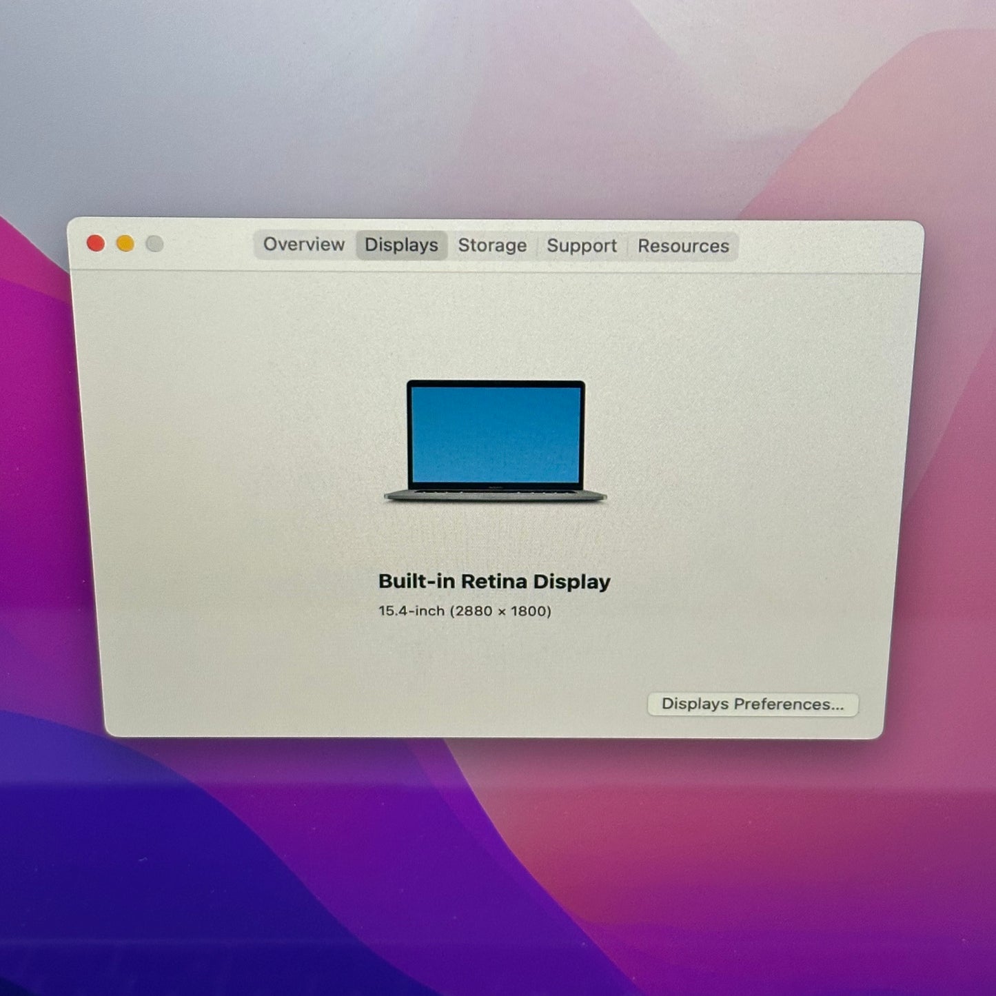 2016 Apple MacBook Pro 15" i7 2.7GHz 16GB RAM 512GB SSD Space Gray A1707
