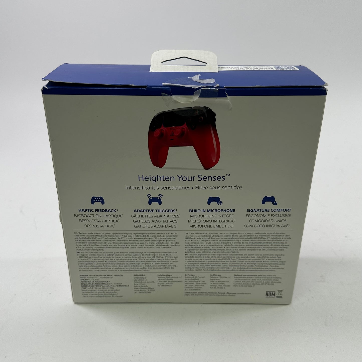Sony PlayStation 5 PS5 DualSense Wireless Controller Techno Red CFI-ZCT2W