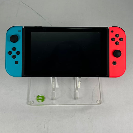 Nintendo Switch v1 Video Game Console HAC-001 Red/Blue