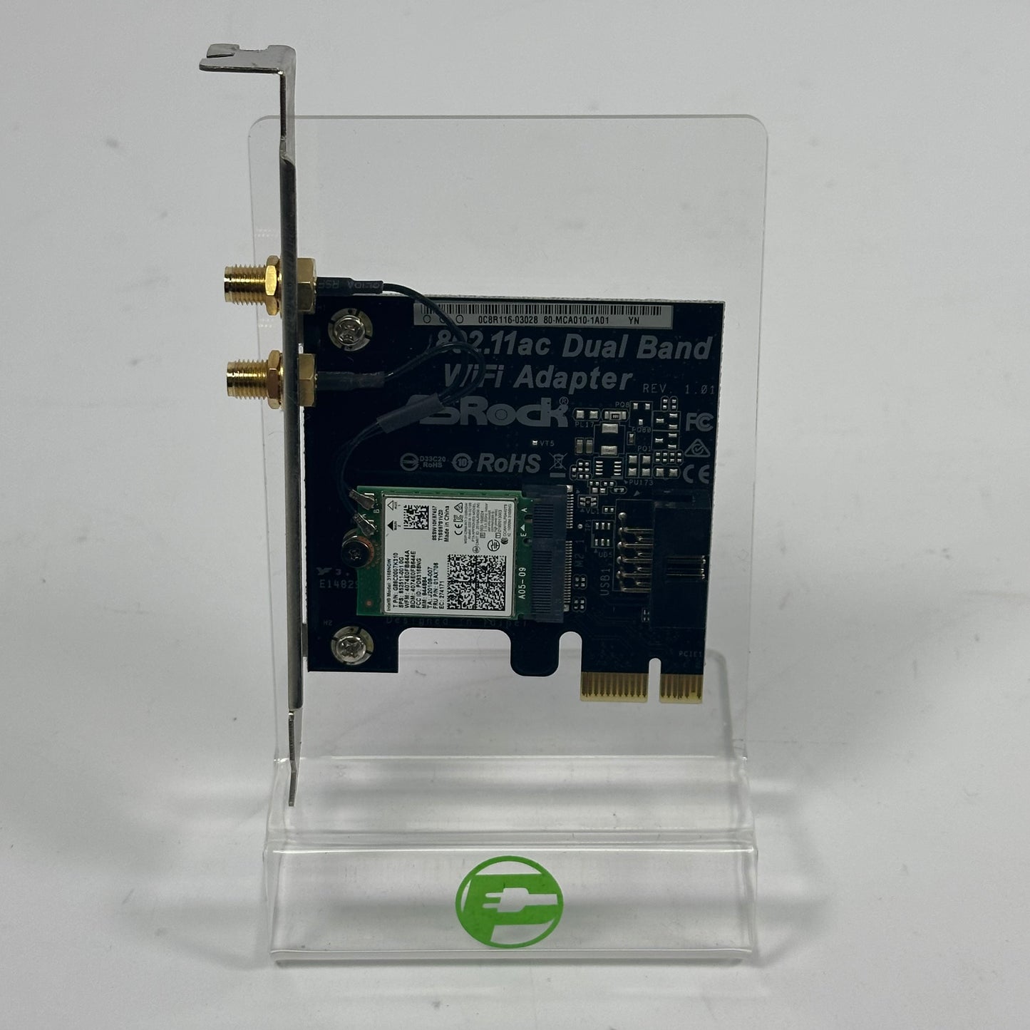 ASRock 802.11ac Dual Band WiFi Adapter 0C8R116-03026