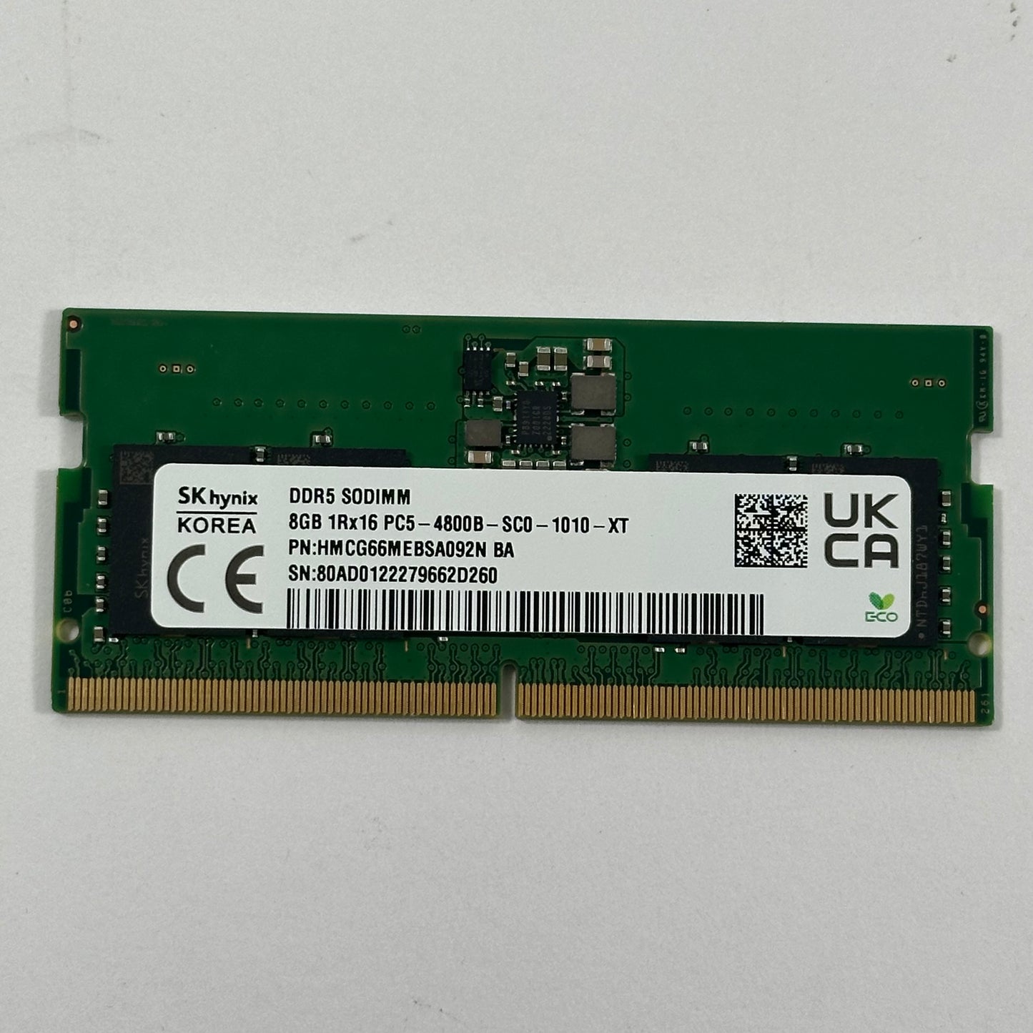 SK Hynix PC5-4800B 24GB (3x8GB) SODIMM RAM DDR5 4800MHz HMCG66MEBSA092N