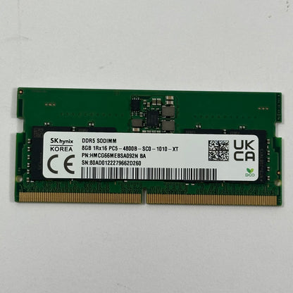SK Hynix PC5-4800B 24GB (3x8GB) SODIMM RAM DDR5 4800MHz HMCG66MEBSA092N